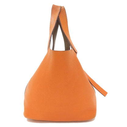 HERMES PicotinPM SilverHardware Handbag Taurillon Clemence Ladies [Used]