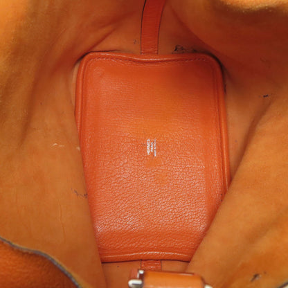 HERMES PicotinPM SilverHardware Handbag Taurillon Clemence Ladies [Used]