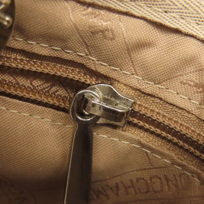 Longchamp logo Shoulder Bag Leather Ladies [Used]