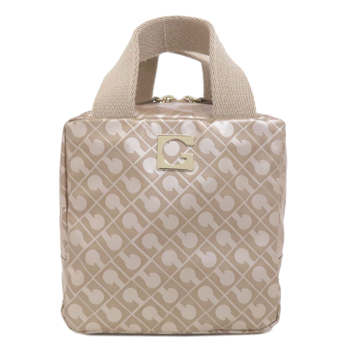 GHERARDINI Logo motif softy Handbag Polyester Polyurethane coatingLadies [Used]
