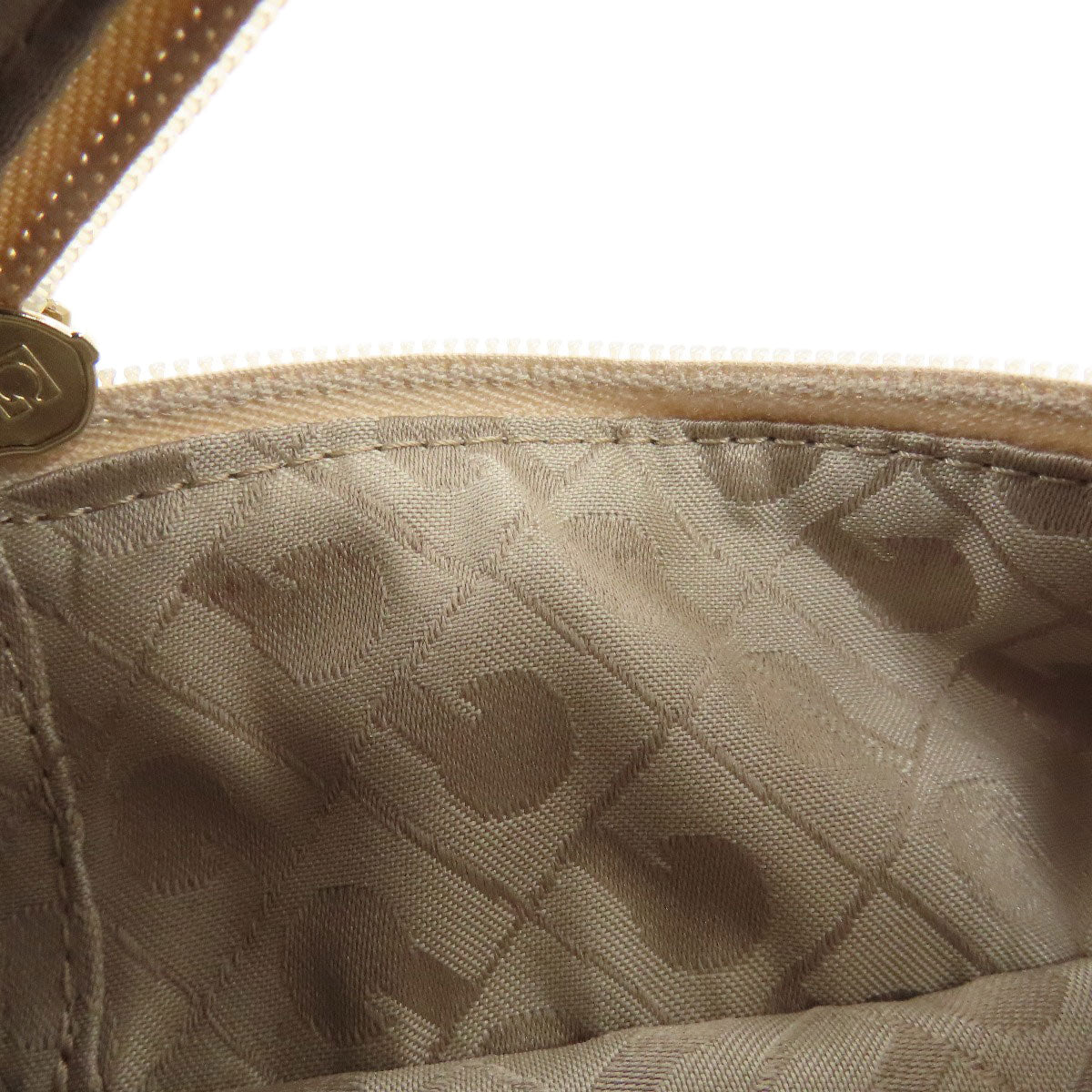 GHERARDINI Logo motif softy Handbag Polyester Polyurethane coatingLadies [Used]