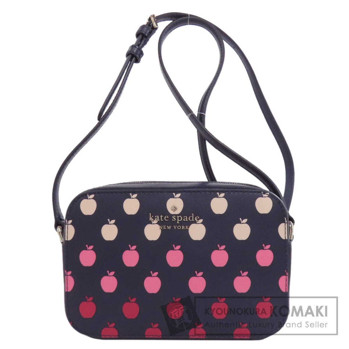 kate spade Apple motif Shoulder Bag PVC Ladies [Used]