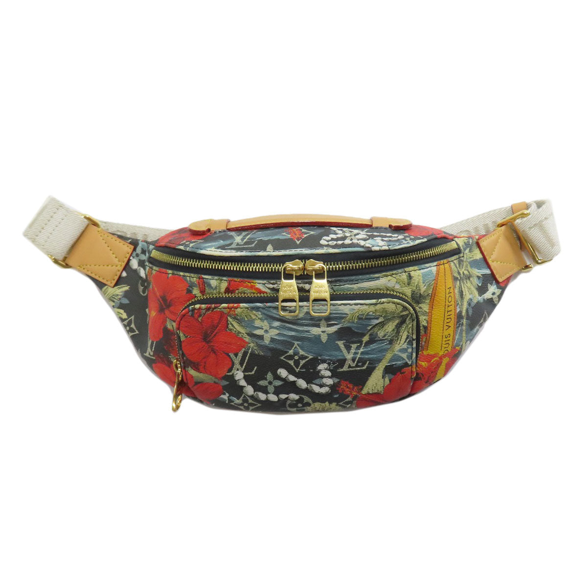 LOUIS VUITTON M24992 Bumbag Surfing Monogram Rush body bag Coating canvas Ladies [Used]