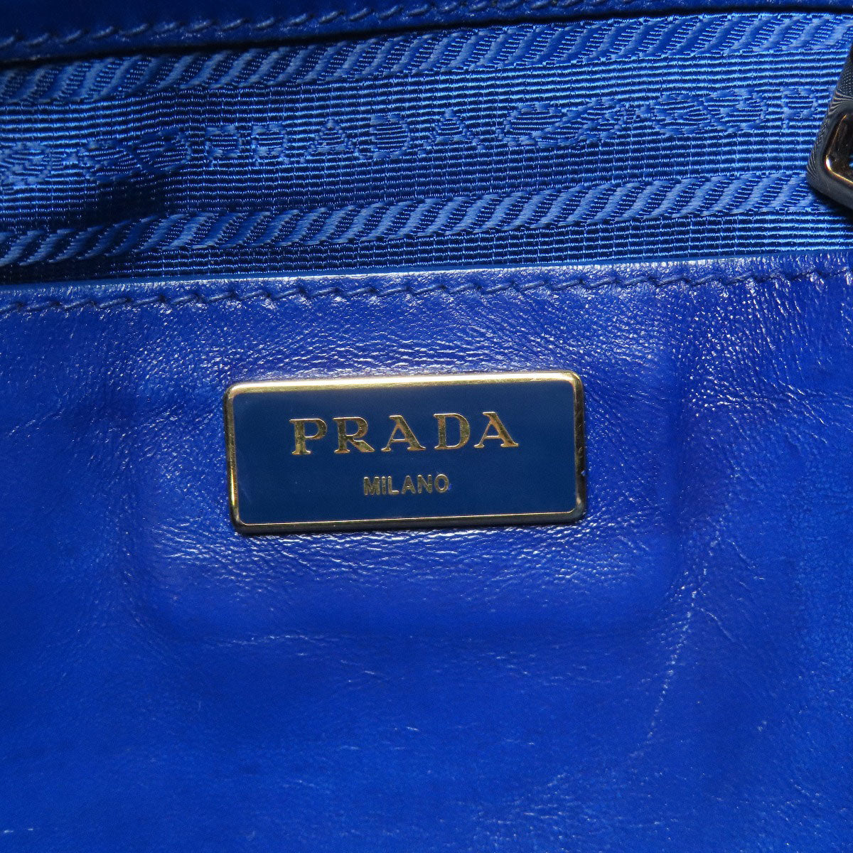 PRADA 2WAY Tote Bag Calf Ladies [Used]