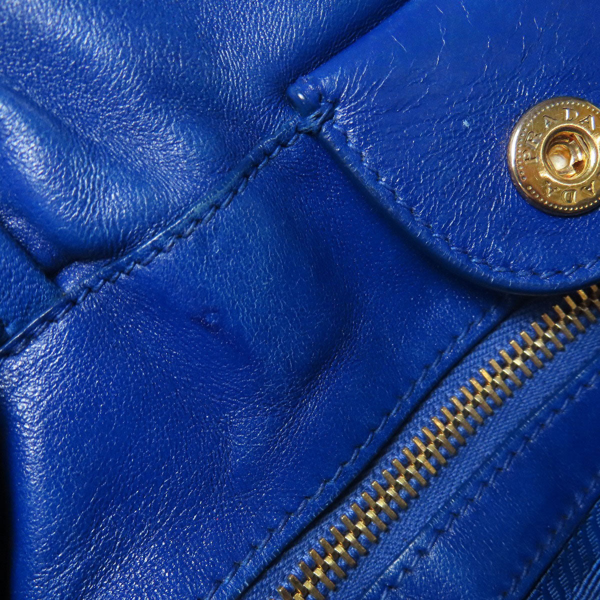 PRADA 2WAY Tote Bag Calf Ladies [Used]