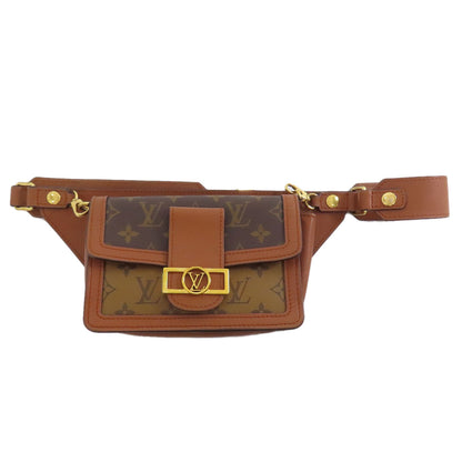 LOUIS VUITTON M44586 Bum bag Daufine body bag Monogram reverse Ladies [Used]