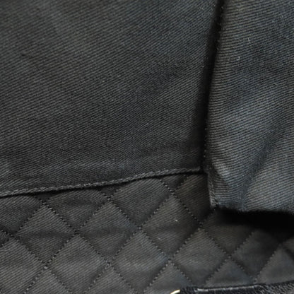 CHANEL COCO Mark Punching SilverHardware Tote Bag Calf Ladies [Used]