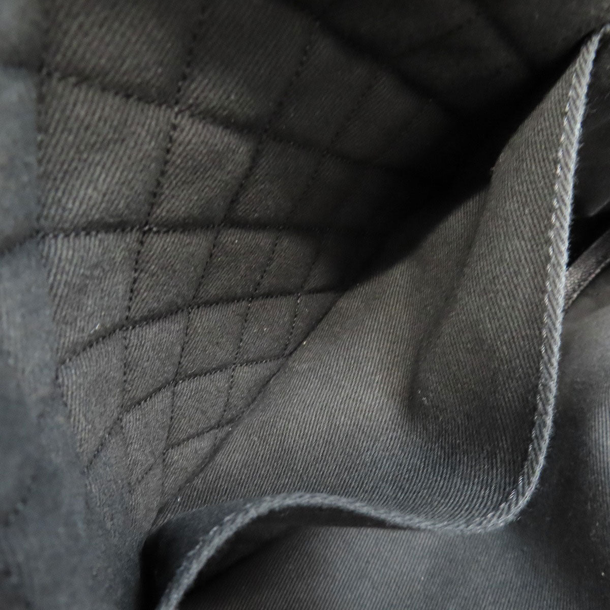 CHANEL COCO Mark Punching SilverHardware Tote Bag Calf Ladies [Used]