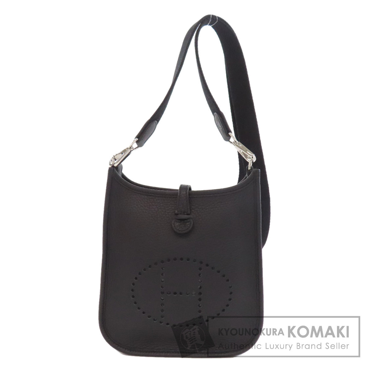 HERMES EvelyneTPM SilverHardware Shoulder Bag Taurillon Clemence Ladies [Used]