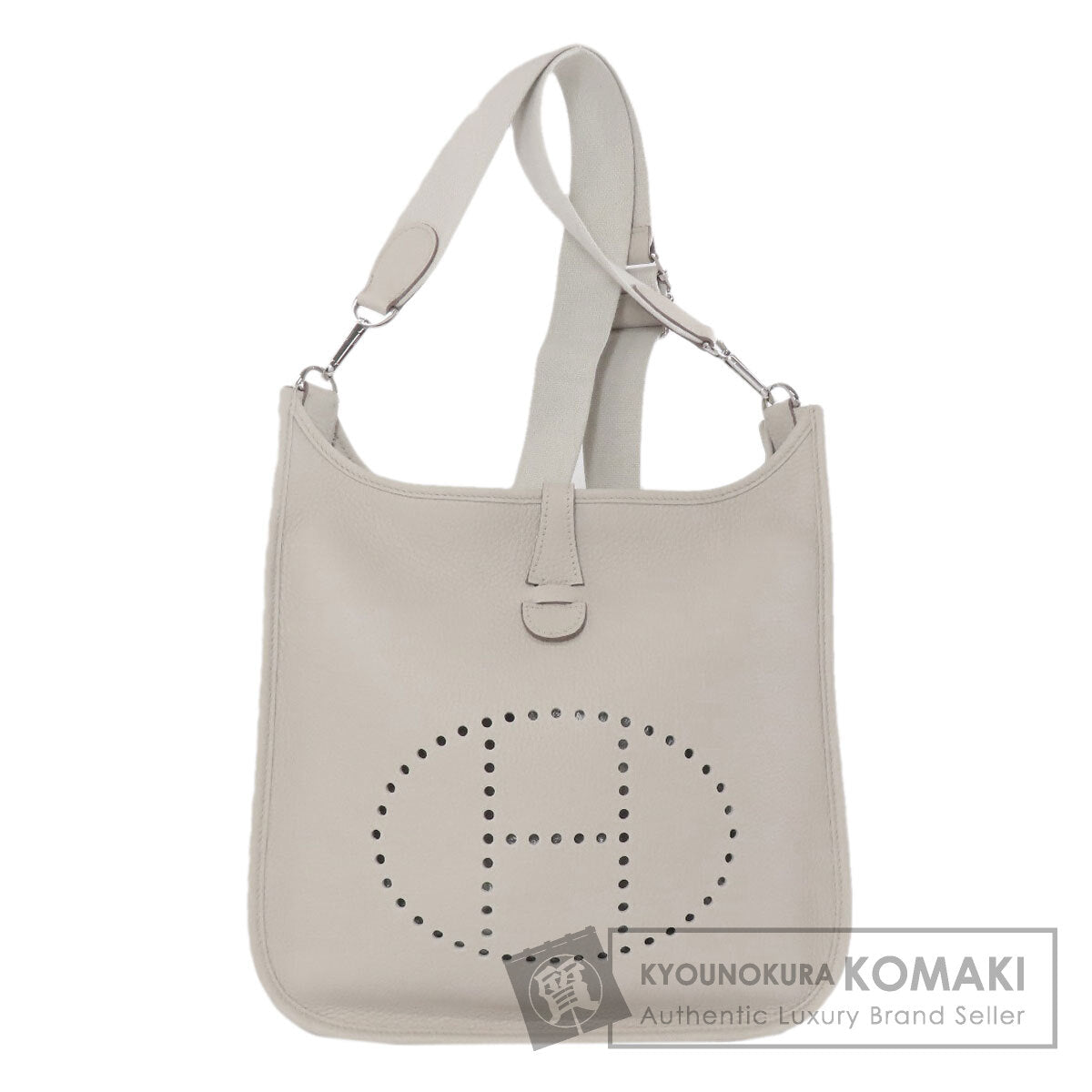 HERMES Evelyne 3 PM SilverHardware Shoulder Bag Taurillon Clemence Ladies [Used]