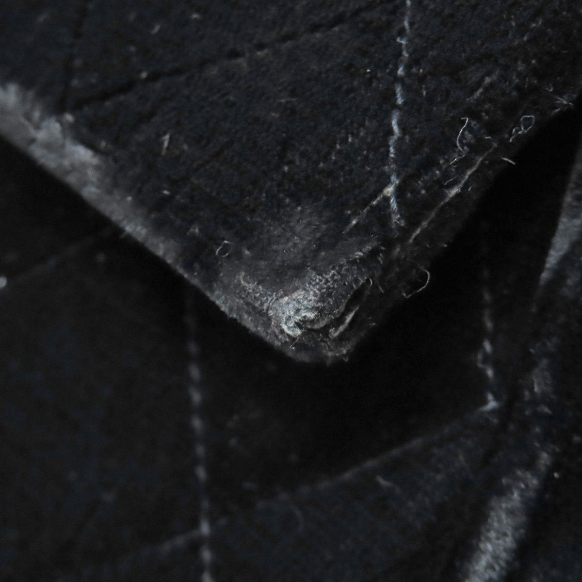 CHANEL COCO Mark GoldHardware Shoulder Bag Velor Ladies [Used]