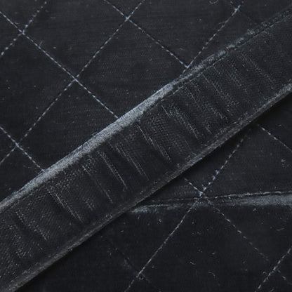 CHANEL COCO Mark GoldHardware Shoulder Bag Velor Ladies [Used]