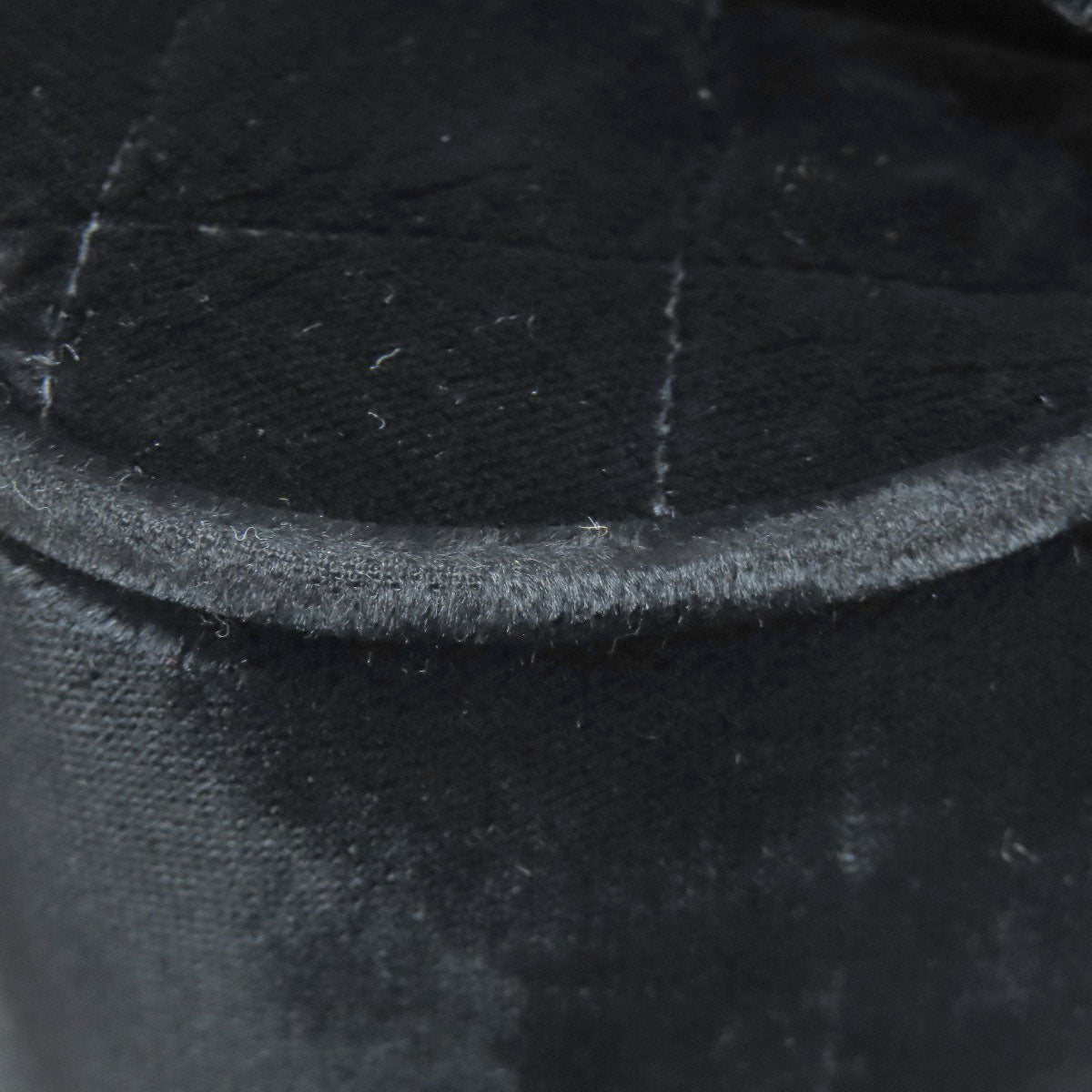 CHANEL COCO Mark GoldHardware Shoulder Bag Velor Ladies [Used]