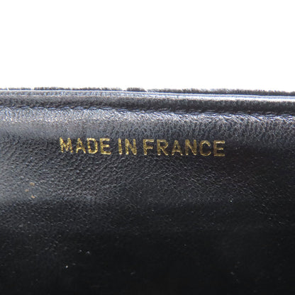 CHANEL COCO Mark GoldHardware Shoulder Bag Velor Ladies [Used]