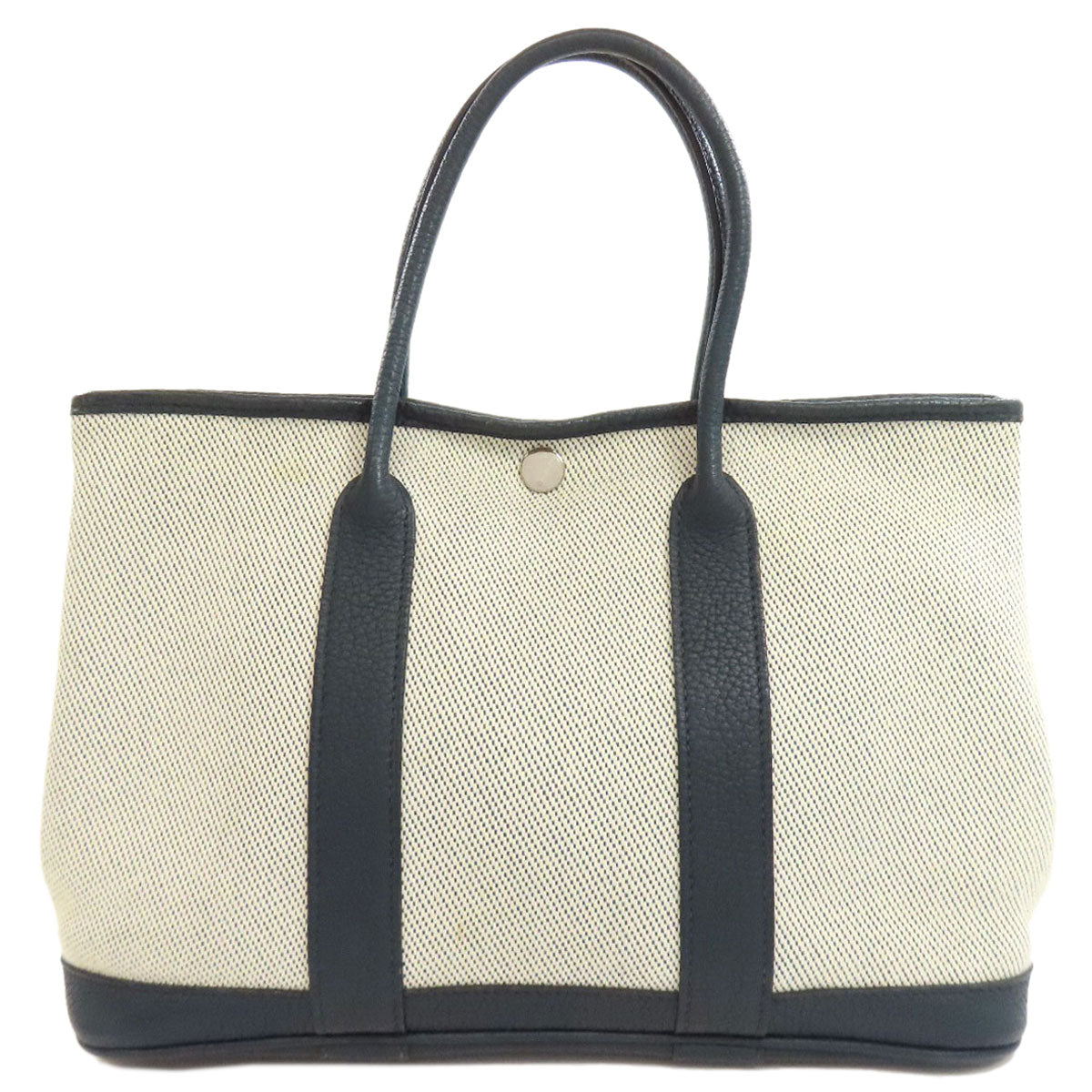 HERMES   Garden Party TPM SilverHardware Handbag  Towar Ladies [Used]