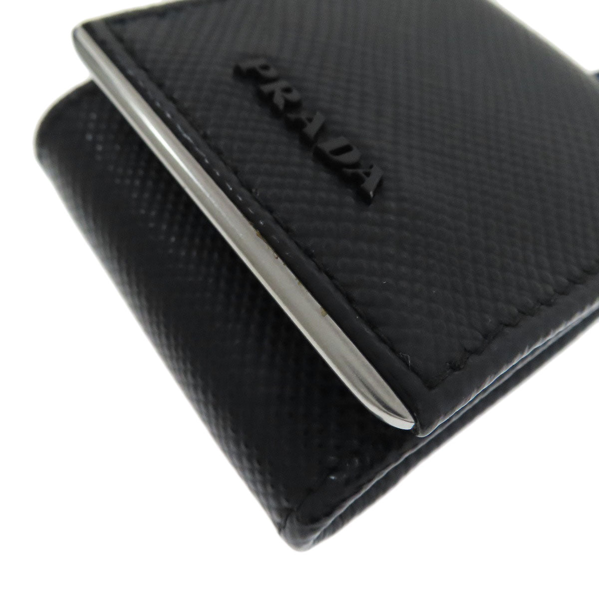 PRADA   Pin Badge Rabbit Lip 2WAY Handbag  Safiano LeatherLadies [Used]