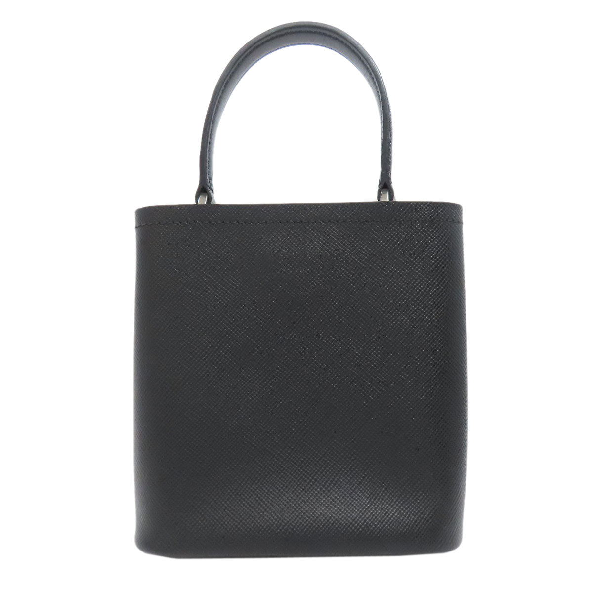 PRADA   Pin Badge Rabbit Lip 2WAY Handbag  Safiano LeatherLadies [Used]