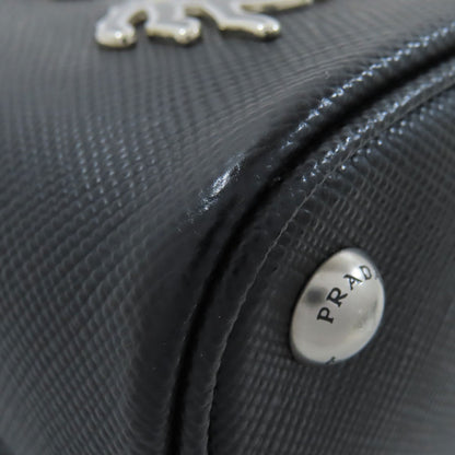 PRADA   Pin Badge Rabbit Lip 2WAY Handbag  Safiano LeatherLadies [Used]