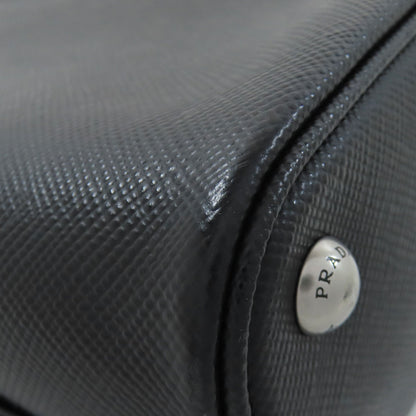 PRADA   Pin Badge Rabbit Lip 2WAY Handbag  Safiano LeatherLadies [Used]