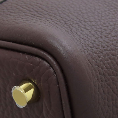 HERMES Picotin Lock PM GoldHardware Handbag Taurillon Clemence Ladies [Used]
