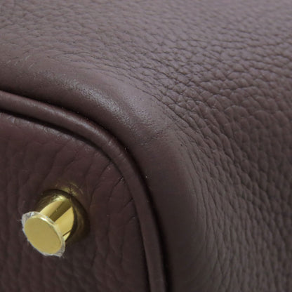 HERMES Picotin Lock PM GoldHardware Handbag Taurillon Clemence Ladies [Used]