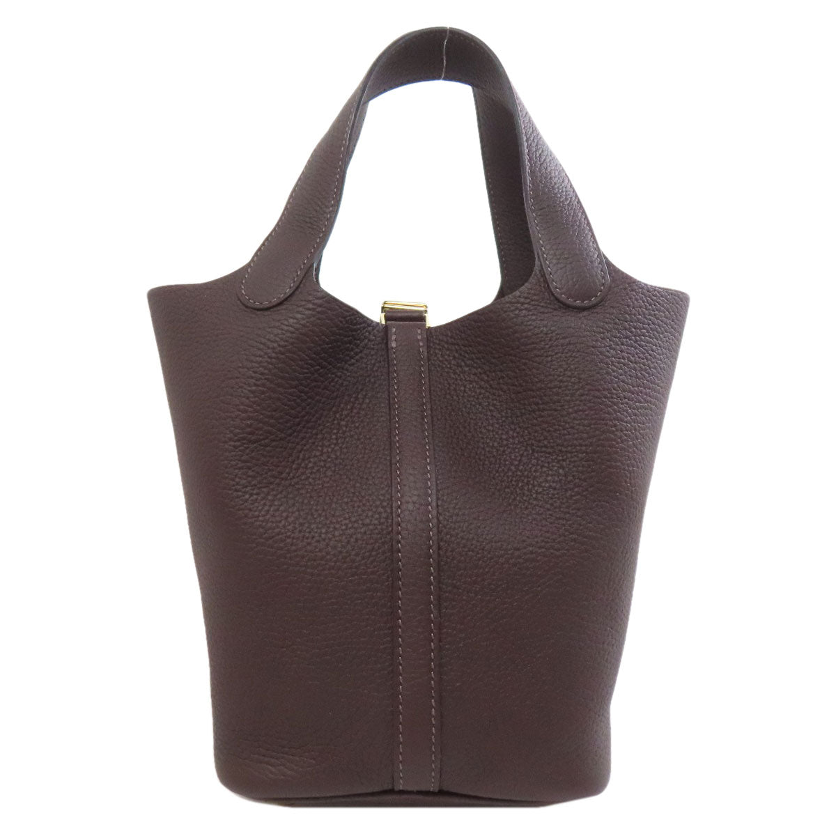 HERMES Picotin Lock PM GoldHardware Handbag Taurillon Clemence Ladies [Used]