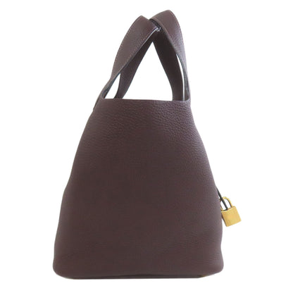 HERMES Picotin Lock PM GoldHardware Handbag Taurillon Clemence Ladies [Used]