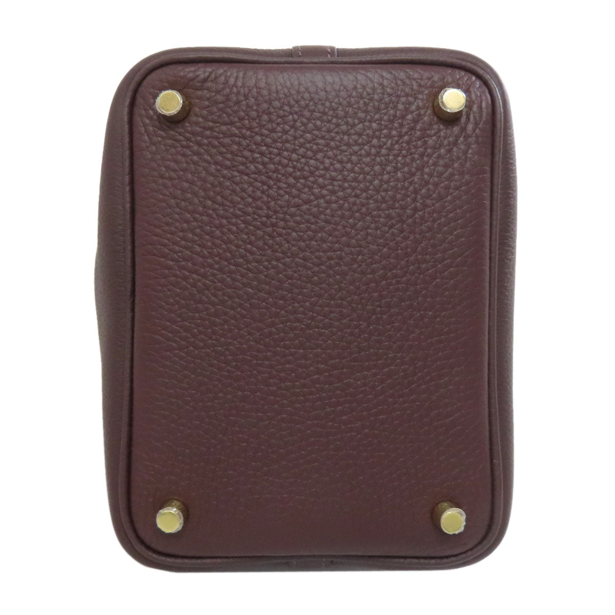 HERMES Picotin Lock PM GoldHardware Handbag Taurillon Clemence Ladies [Used]