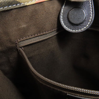 BURBERRY Nova Check Handbag Canvas Ladies [Used]