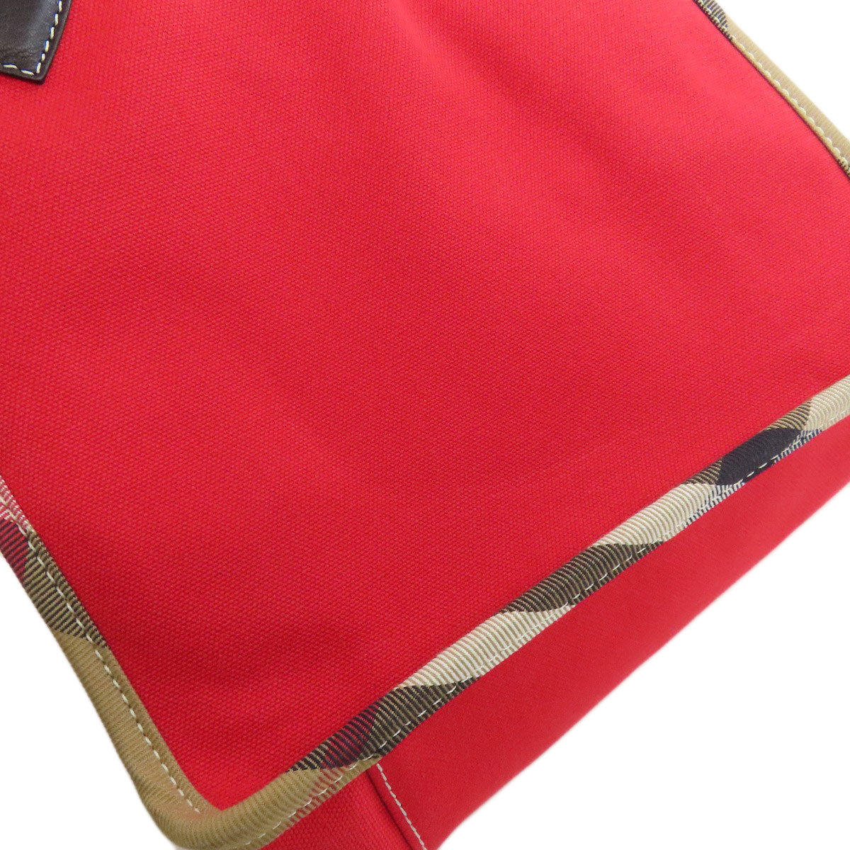 BURBERRY Nova Check Handbag Canvas Ladies [Used]