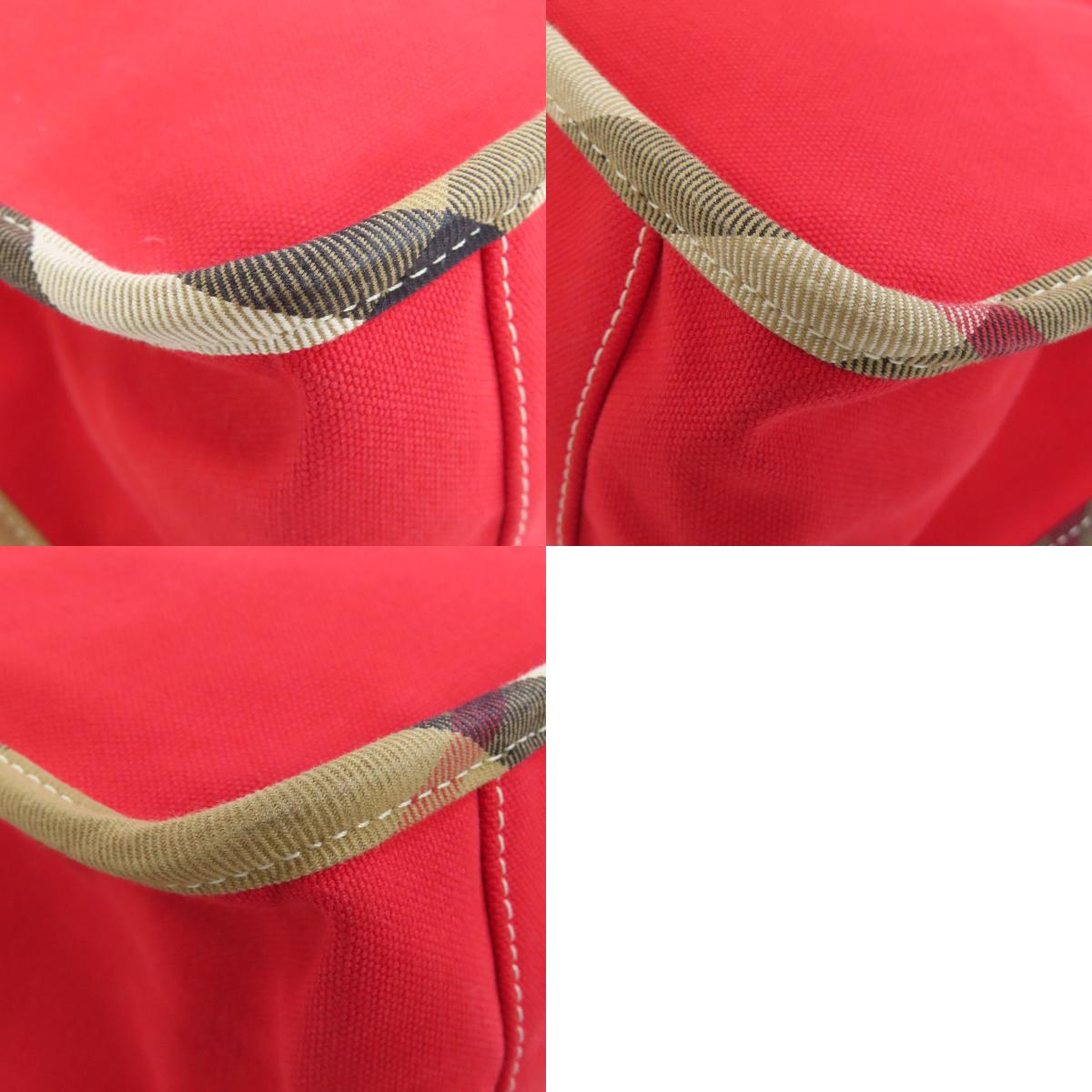 BURBERRY Nova Check Handbag Canvas Ladies [Used]