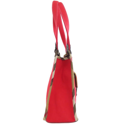 BURBERRY Nova Check Handbag Canvas Ladies [Used]