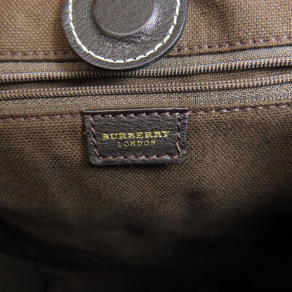 BURBERRY Nova Check Handbag Canvas Ladies [Used]