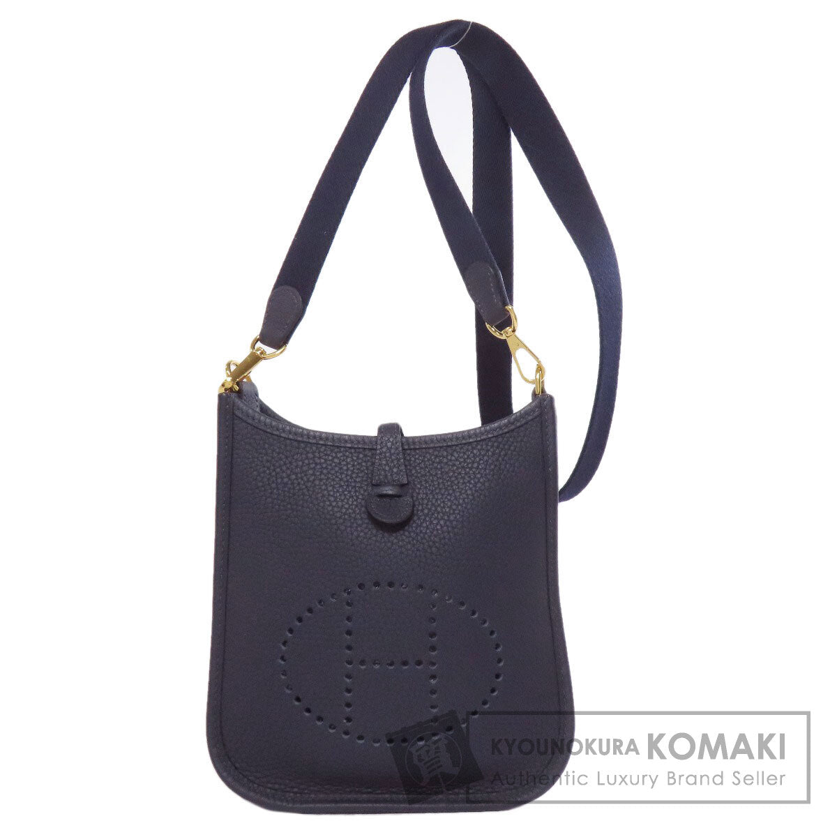 HERMES EvelyneTPM GoldHardware Shoulder Bag Taurillon Clemence Ladies [Used]