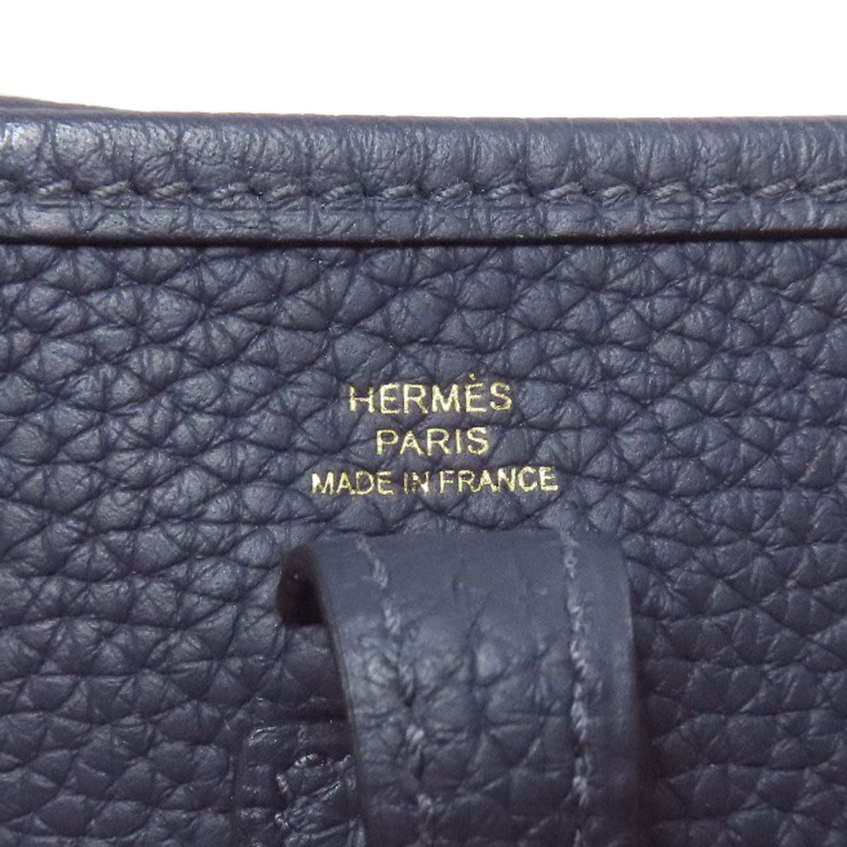 HERMES EvelyneTPM GoldHardware Shoulder Bag Taurillon Clemence Ladies [Used]