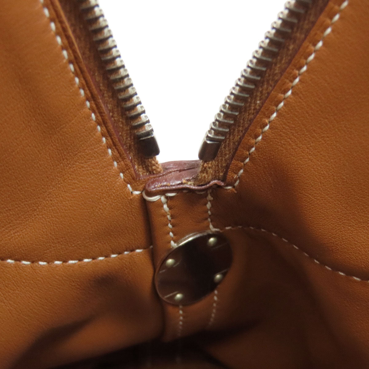 HERMES Bolide31 Gold SilverHardware Handbag Taurillon Clemence Ladies [Used]