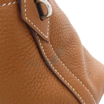 HERMES Bolide31 Gold SilverHardware Handbag Taurillon Clemence Ladies [Used]