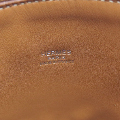 HERMES Bolide31 Gold SilverHardware Handbag Taurillon Clemence Ladies [Used]