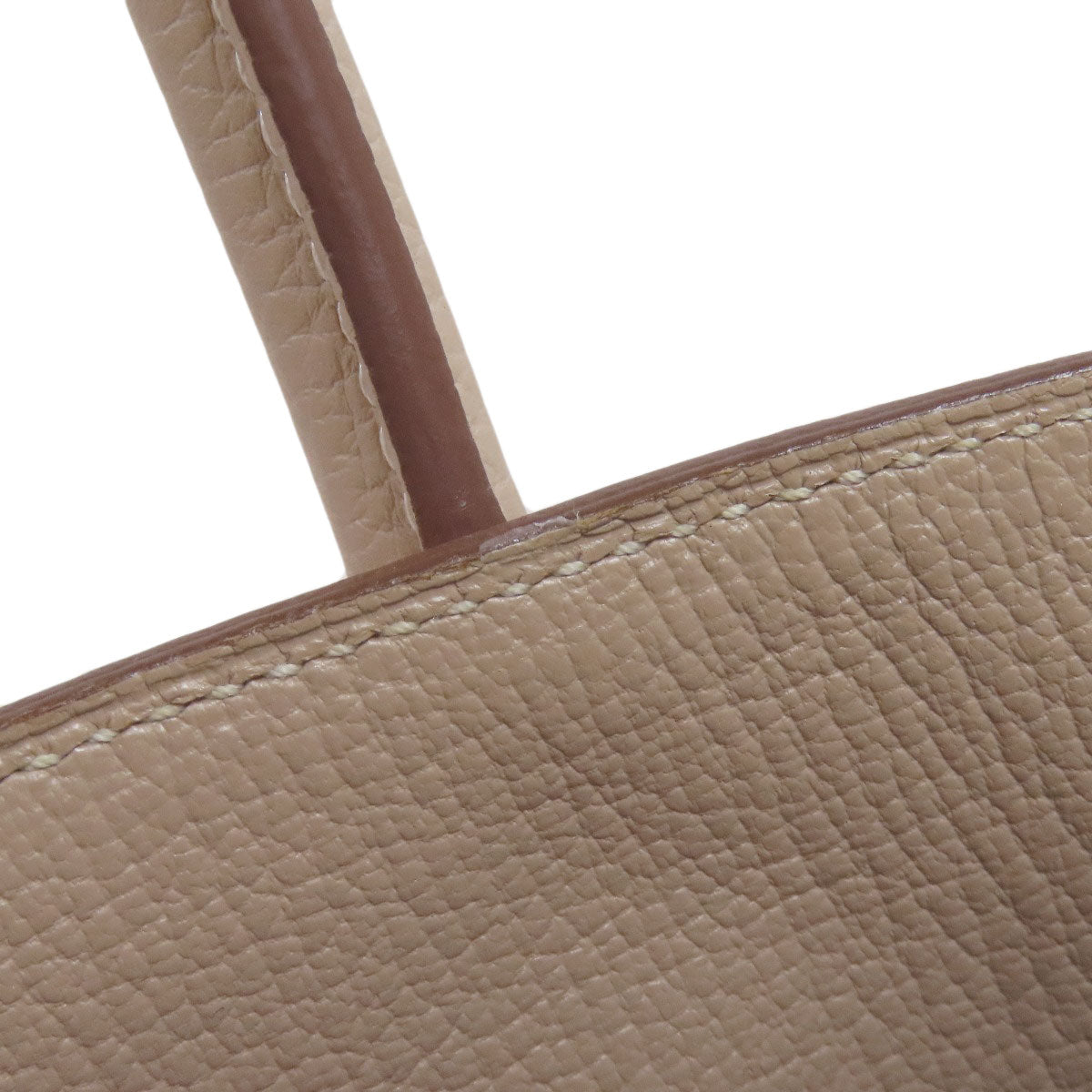 HERMES Birkin 30 SilverHardware Handbag Taurillon Clemence Ladies [Used]