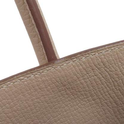 HERMES Birkin 30 SilverHardware Handbag Taurillon Clemence Ladies [Used]