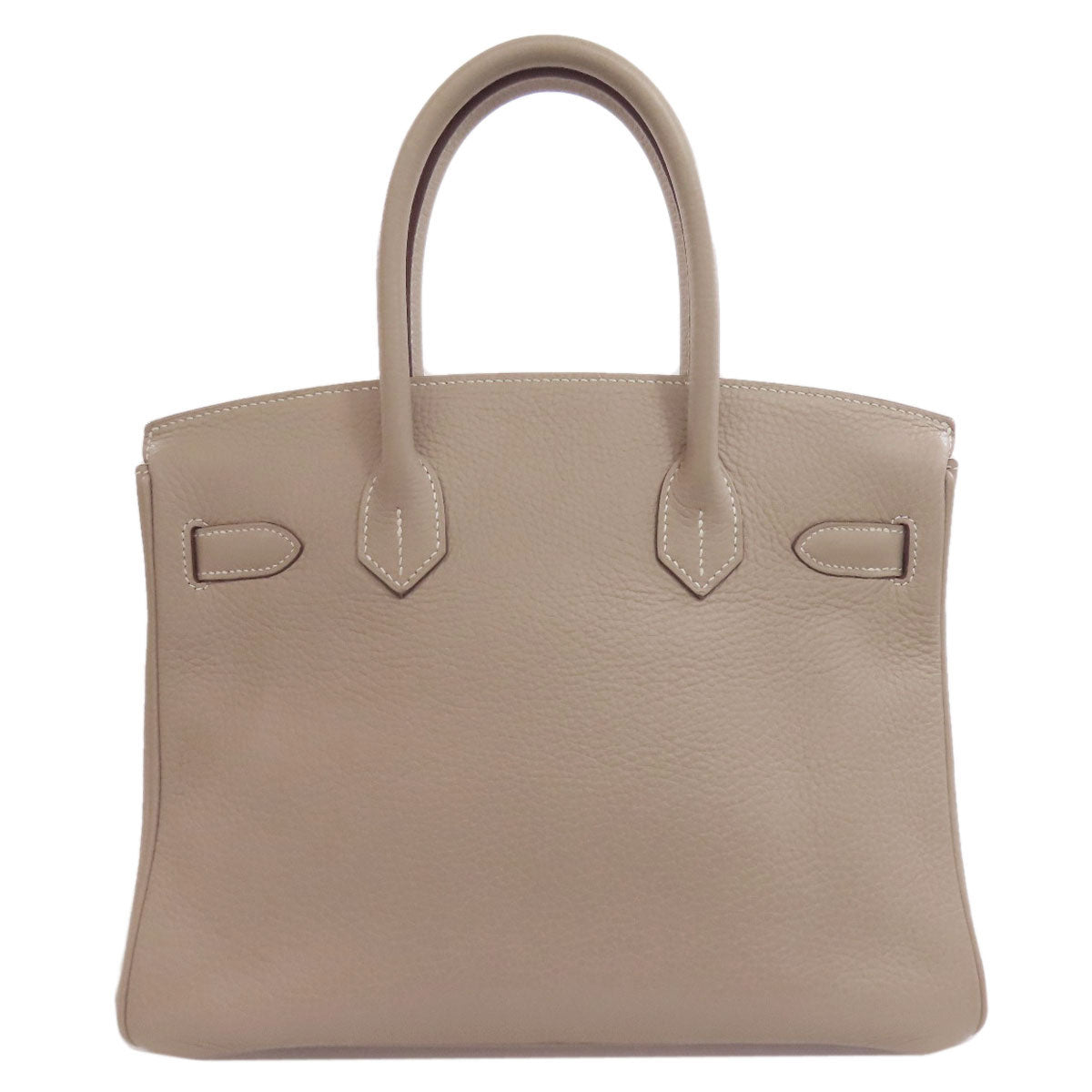 HERMES Birkin 30 SilverHardware Handbag Taurillon Clemence Ladies [Used]
