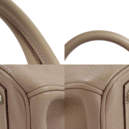HERMES Birkin 30 SilverHardware Handbag Taurillon Clemence Ladies [Used]