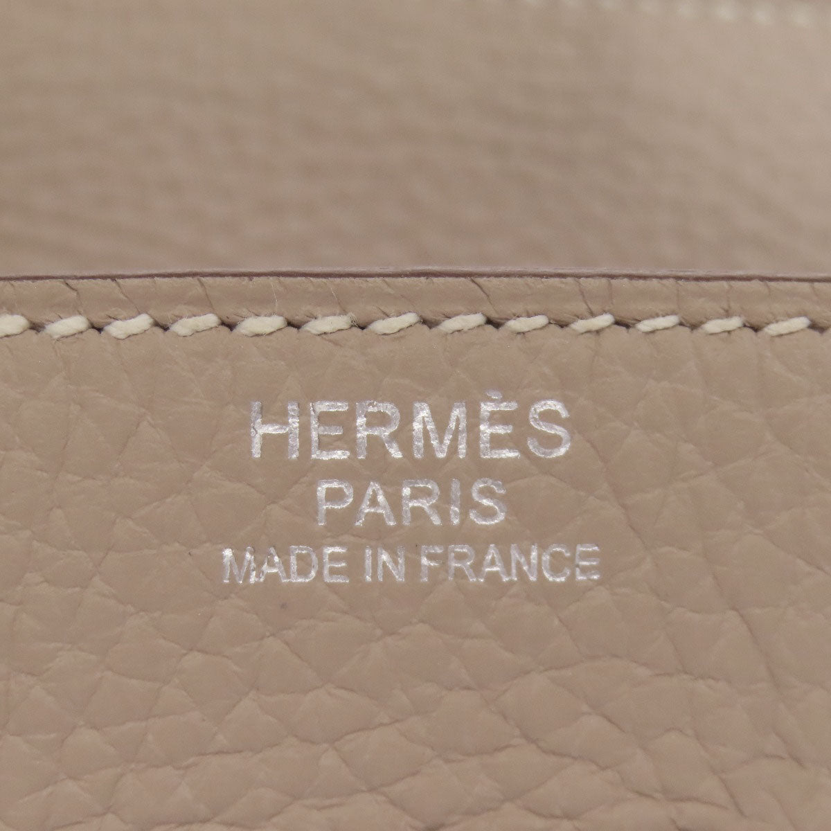 HERMES Birkin 30 SilverHardware Handbag Taurillon Clemence Ladies [Used]