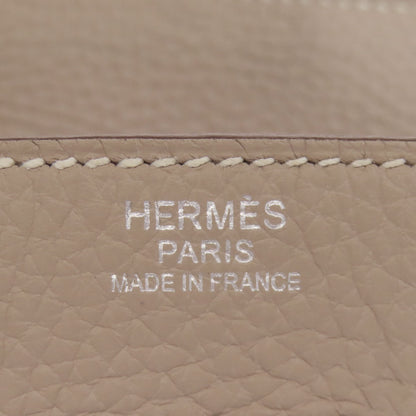 HERMES Birkin 30 SilverHardware Handbag Taurillon Clemence Ladies [Used]
