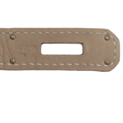 HERMES Birkin 30 SilverHardware Handbag Taurillon Clemence Ladies [Used]