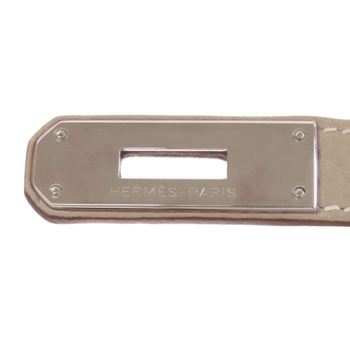 HERMES Birkin 30 SilverHardware Handbag Taurillon Clemence Ladies [Used]