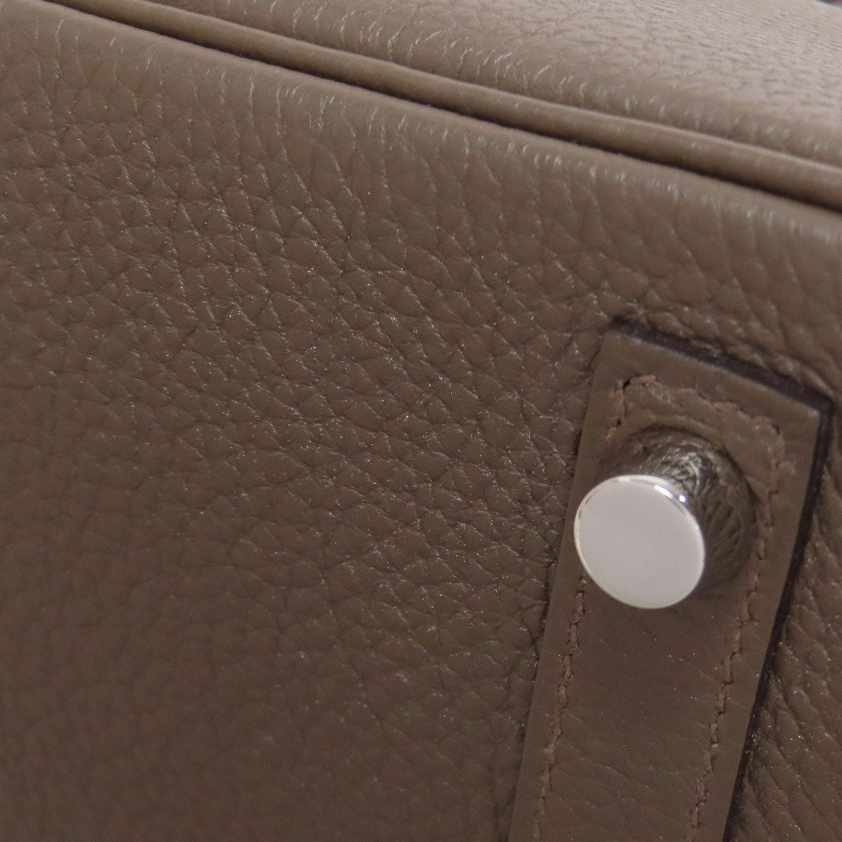 HERMES Birkin 25 SilverHardware Handbag Togo Ladies [Used]