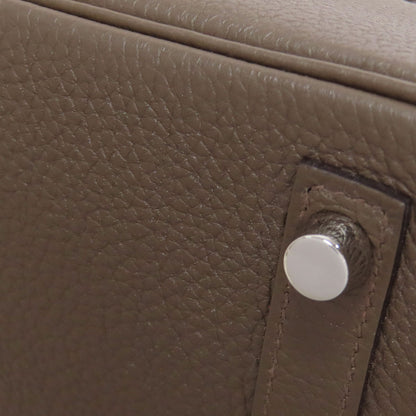 HERMES Birkin 25 SilverHardware Handbag Togo Ladies [Used]