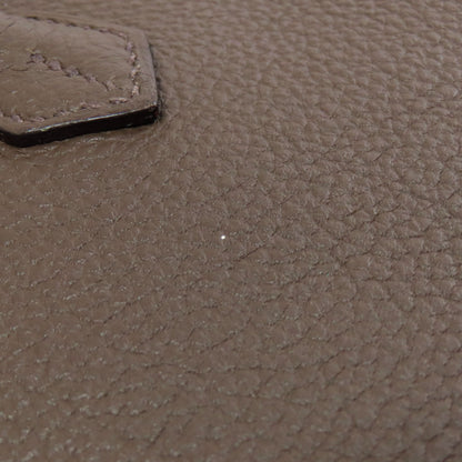 HERMES Birkin 25 SilverHardware Handbag Togo Ladies [Used]