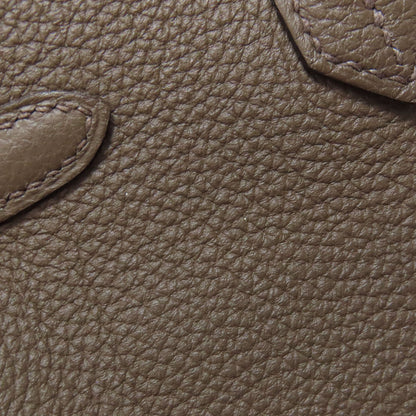 HERMES Birkin 25 SilverHardware Handbag Togo Ladies [Used]